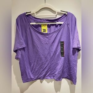 All in Motion Purple Short Sleeve Women's Tee